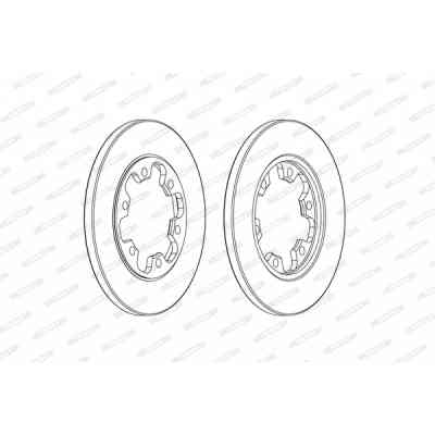 Гальмівний диск FERODO DDF2485C Вінниця