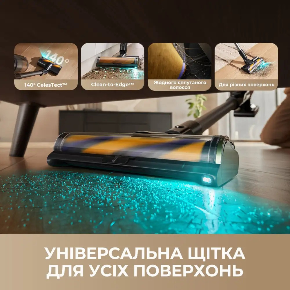Акумуляторний пилосос Dreame R20 Ultra AquaCycle (VRV57F) ( 10296 ) Харьков - изображение 12