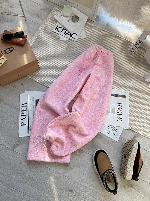 Жіночі прогулянкові теплі штани букле на флісі Одеса - фото 2