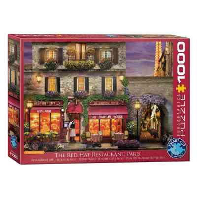 Пазл Eurographics Ресторан Червоний Капелюх Девід Маклін, 1000 елементів (6000-0963) Вінниця