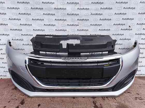 Бампер передній в зборі Peugeot 208 Lift 2015-2019 (9810513777) Ковель