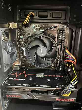 Ігровий ПК Комп'ютер Ryzen 5 2600, RX6600 8Gb. 32Gb. DDR4, 120Gb.SSD. Київ
