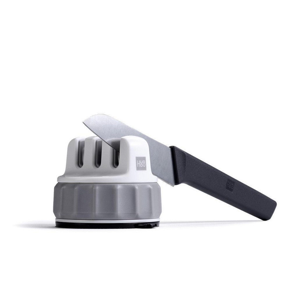 Точилка для ножів Xiaomi Huohou Mini Sharpener, три шліфувальних кола Чернівці - фото 1