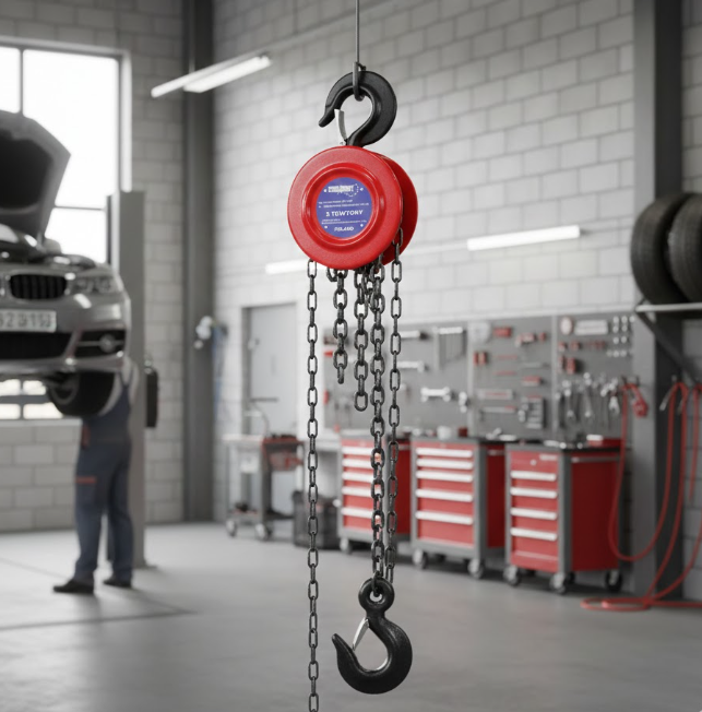 Лебідка ланцюгова 3т 2.5  метри Euro Craft ,Таль підіймальна ланцюгова 3 тонна,Лебідка 3 тонн Львів - фото 1