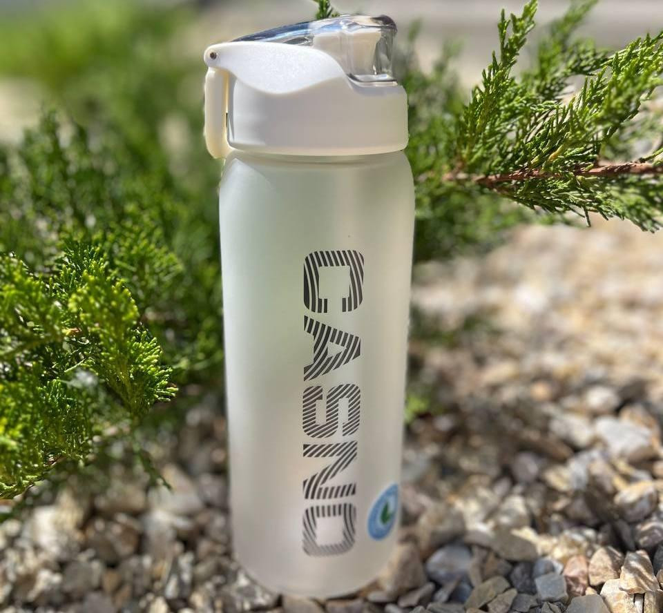 Пляшка для води CASNO 1000 мл KXN-1247 Біла Кам'янське - фото 8