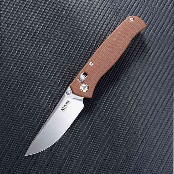 Ніж складаний SRM Medal 255L-MN, коричневий Київ