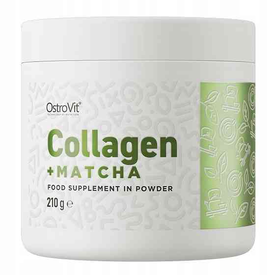 Колаген + Матча Ostrovit Collagen + Matcha 210 g Луцьк