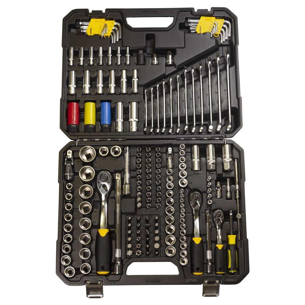 Набір насадок торцевих і біти 1⁄4" 3⁄8" 1⁄2" 176 шт CrV SIGMA (6003821) Київ - фото 3