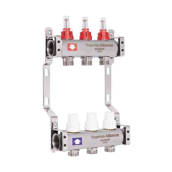 Колектор із витратами Thermo Alliance Standart 1" 3 виходи SD0043 Київ