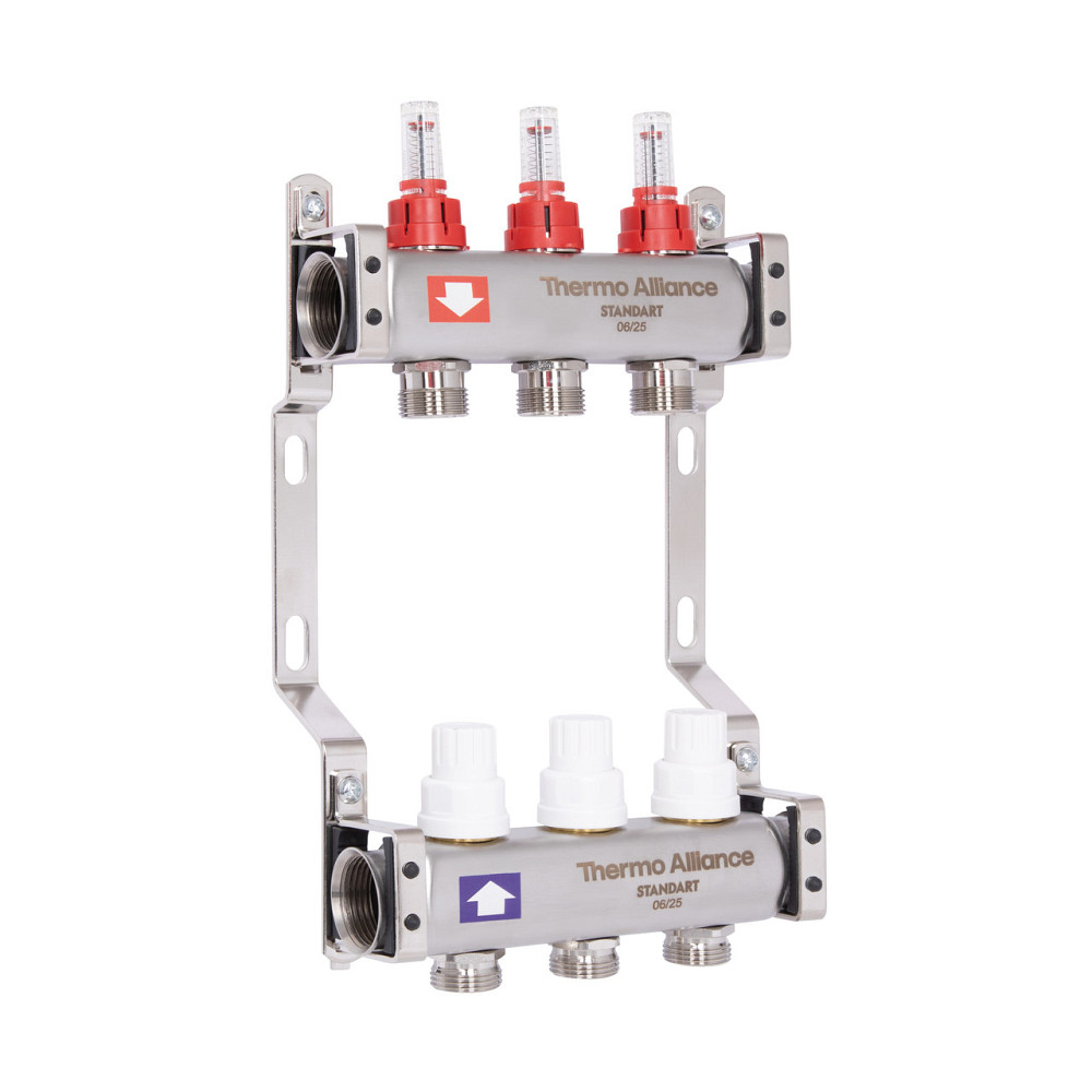 Колектор із витратами Thermo Alliance Standart 1" 3 виходи SD0043 Київ - фото 2