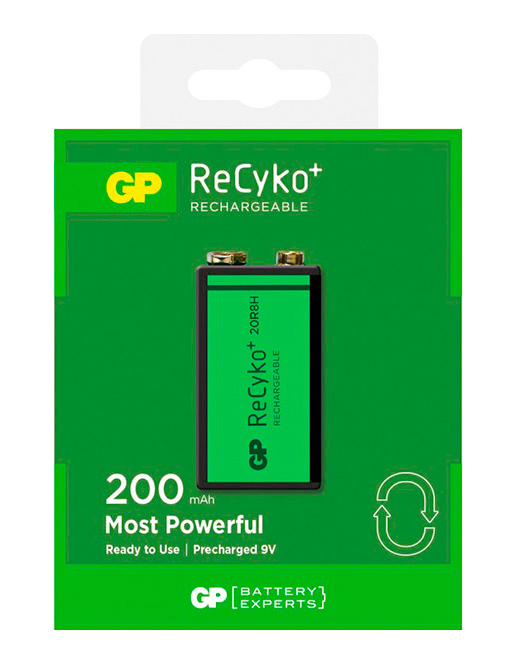 Акумулятор GP NiMH 1.2V Recyko 210AAHCB-UC2, R06, 2100mA пальчик (2шт) Рівне - фото 1