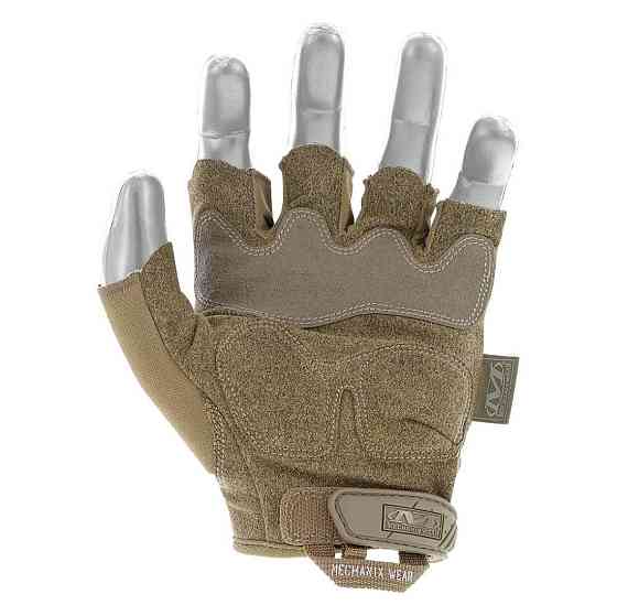 Военные штурмовые перчатки без пальцев Mechanix M-Pact Fingerless Песочный, M Киев