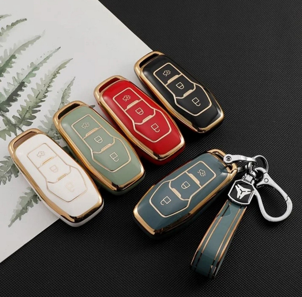 Захисний чохол для автомобільного ключа Ford Сірий Смела - изображение 2