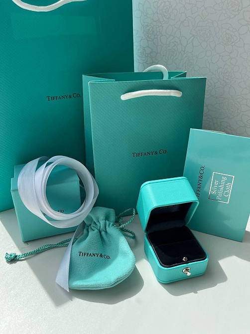 Tiffany / Тіффані подарункове паковання під кільце — коробочка, зовнішня коробочка, пакет, мішечок, протирка для срібла Одеса - фото 8