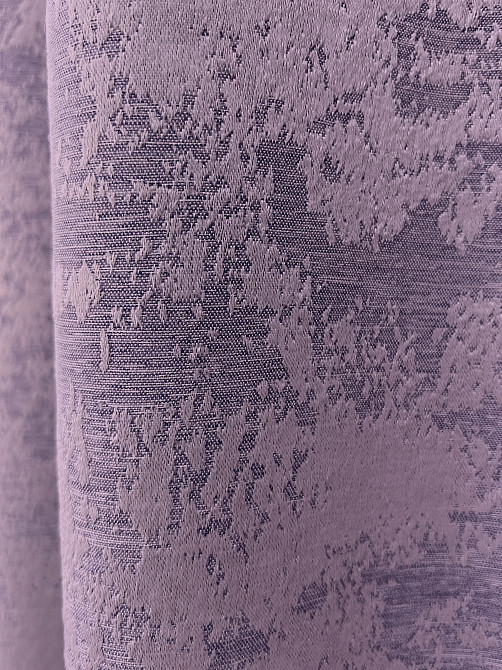 Комплект штор коротких VR-Textil Жаккард Sultan YL № 1764ш Сиреневый 130х170 см 2 шт (35-0442) Киев - изображение 6