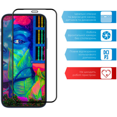 Скло захисне ACCLAB Full Glue Apple iPhone XR/11 (1283126508196) Вінниця - фото 4