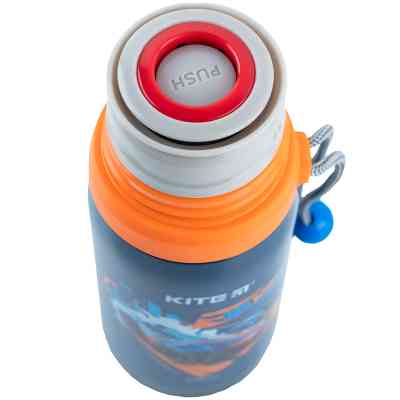 Поильник-непроливайка Kite Термос 350 мл, Hot Wheels (HW24-301) Винница