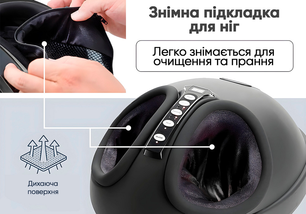 Лімфодренажний масажер для ніг EasyFit Коломия - фото 2