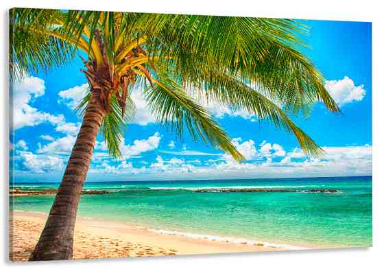 Картина холст в гостиную / спальню  Природа пляж    MLP_88 70x140 см Киев