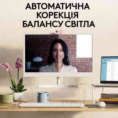 Веб-камера Logitech Brio 100 Full HD Rose (960-001623) Винница