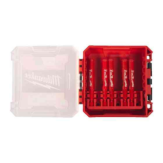 Набір коронок алмазних 1/4 Hex Diamond Max o8 мм MILWAUKEE (5шт), пластиковий кейс Одеса