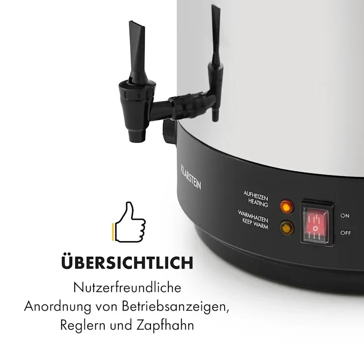 Уцінка! Глінтвейниця, термопот, стерилізатор Klarstein KonfiStar 40 Німеччина Дніпро - фото 14