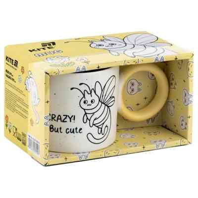 Чашка Kite 370 мл Crazy cat (K25-220-5) Вінниця