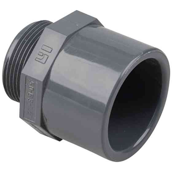 Подвійний адаптер ПВХ Hidroten 1002765, муфта/втулка, НР, d63-75 мм, 2 1/2" Київ