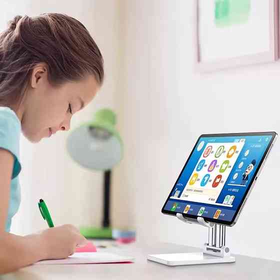 Підставка-тримач настільна для телефону JK007, складна, біла Кам'янець-Подільський