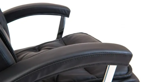 Офисное Кресло Руководителя Richman Telavi Fly 2230 Хром М1 Tilt Черный Киев