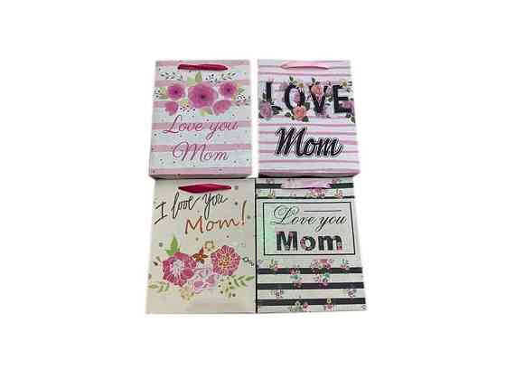 Пакет подарунковий L Love Mom 30*40*12см R91196-L ТМ STENSON   Solmir Київ