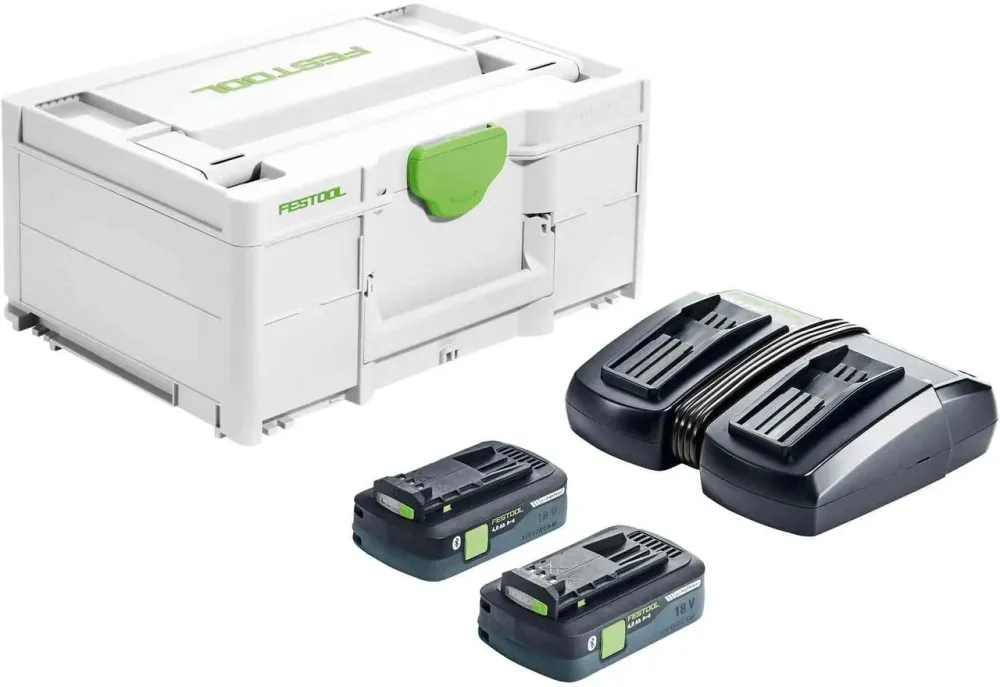 Festool Zestaw energii SYS 18V 2x4,0/TCL 6 DUO (577109) Киев - изображение 1