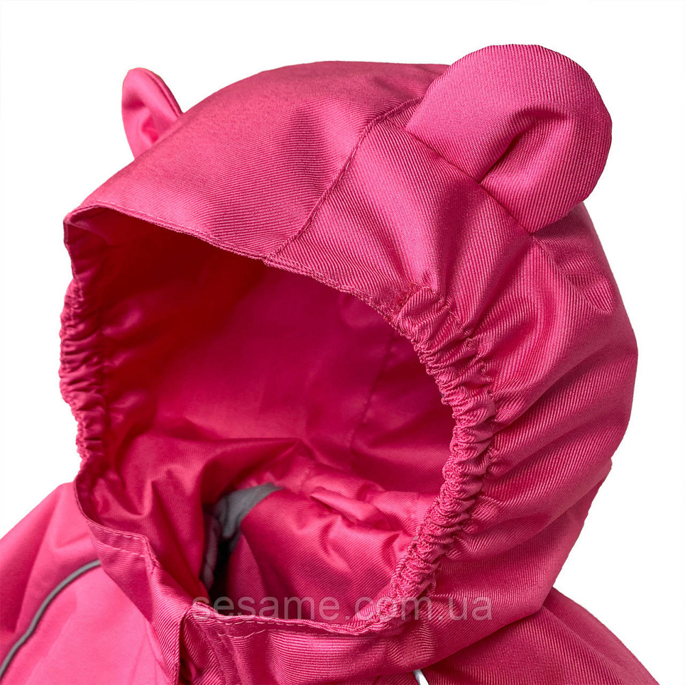 Дитяча куртка-парка демісезонна Рожева Харків - фото 4
