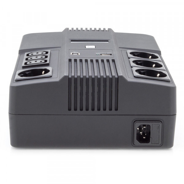 ДБЖ Digitus Line-Interactive, 800VA/480W, LED, 4xSchuko/3xC13, RJ45, USB (DN-170111) Київ - фото 5