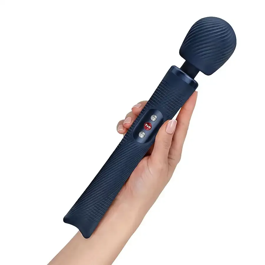 Вібромасажер Fun Factory VIM Vibrating Wand Nightblue, суперпотужний та легкий, до 6 годин роботи Львів - фото 5