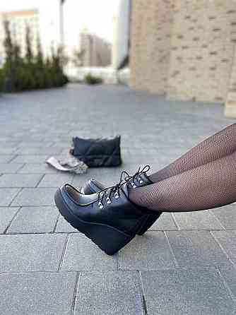 Injers Черевики жіночі INJERS чорні натуральна шкіра 37-40р. (1150) Коломия