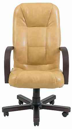Офісне Крісло Керівника Richman Seville Madras Gold Beige Wood М3 MultiBlock Бежевий Київ