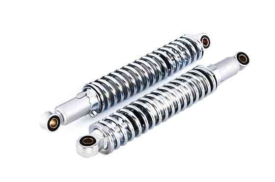 Амортизаторы (пара) мотоцикл Минск 345mm, регулируемые (хром) Мукачево