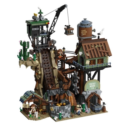 Конструктор Pantasy Шахта GBC-Western (85025) Вінниця - фото 4