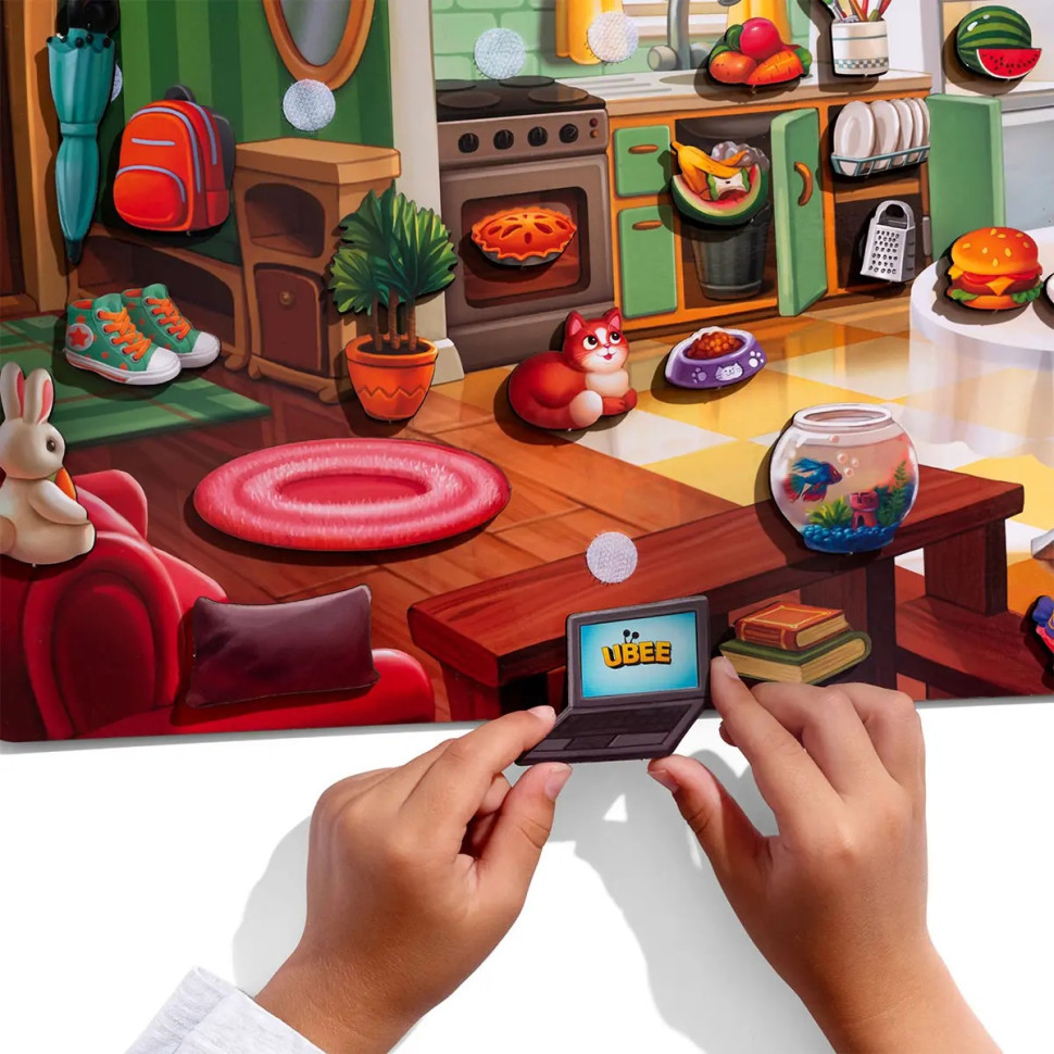 Деревянный пазл-вкладыш 