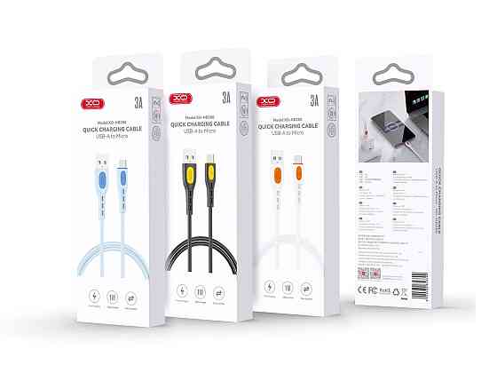 Кабель XO NB280 Jian Yan Series USB-A to Micro - 1m White (7102280) Київ