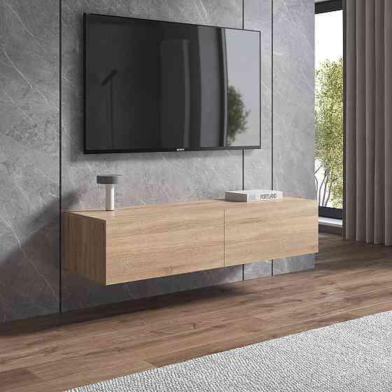 Тумба під телевізор VAYS, навісна тумбочка M-18 Дуб Сонома Львів