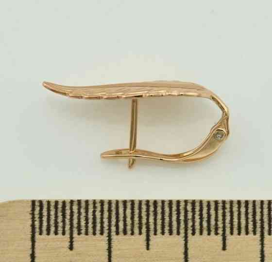 Серьги Xuping 27930, размер 25*10мм, позолота РО Киев