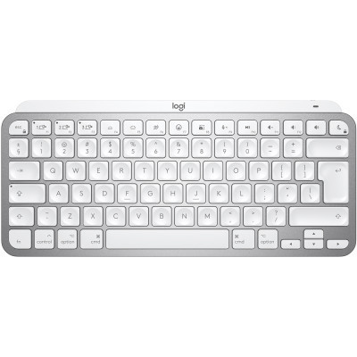 Клавиатура Logitech MX Keys Mini For Mac Wireless Illuminated UA Pale Grey (920-010526) Винница - изображение 1