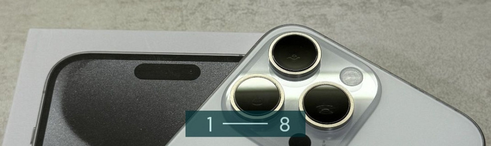 Айфон iPhone 15 Pro Max White Titanium 256 gb Київ - фото 8