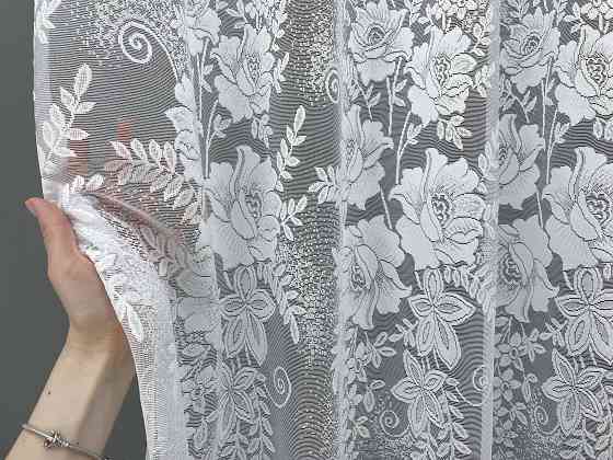 Тюль жаккард 