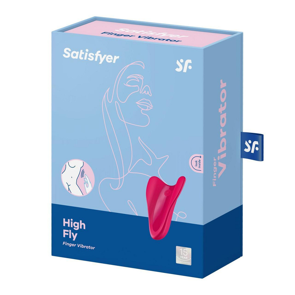 Вибратор на палец Satisfyer High Fly Red Sex Aura Киев - изображение 6