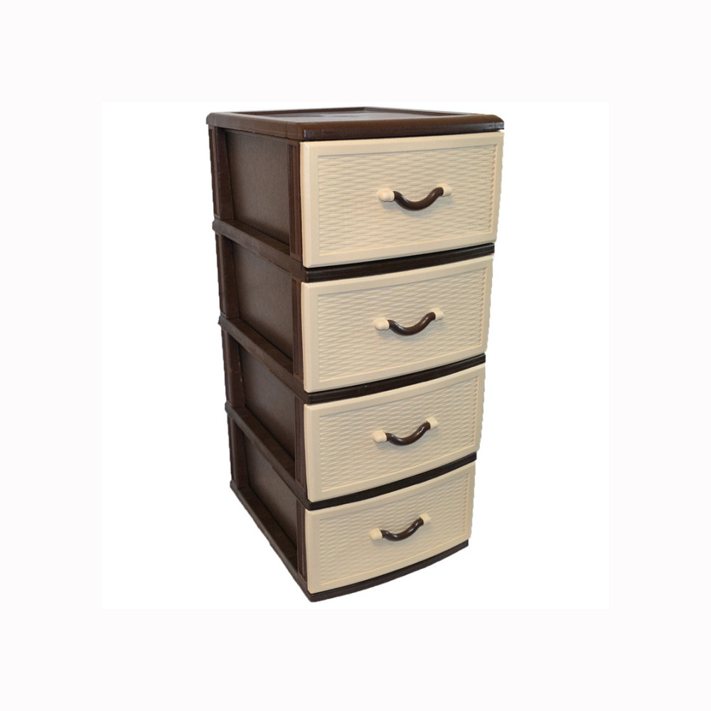 Комод пластиковий Style (Стиль) 4 ящики 48х38х88 Одеса - фото 1