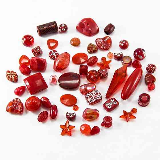 Декоративні намистинки для творчості Бомбей Dom Busin УТ100014229 в упаковці 86 шт Вінниця