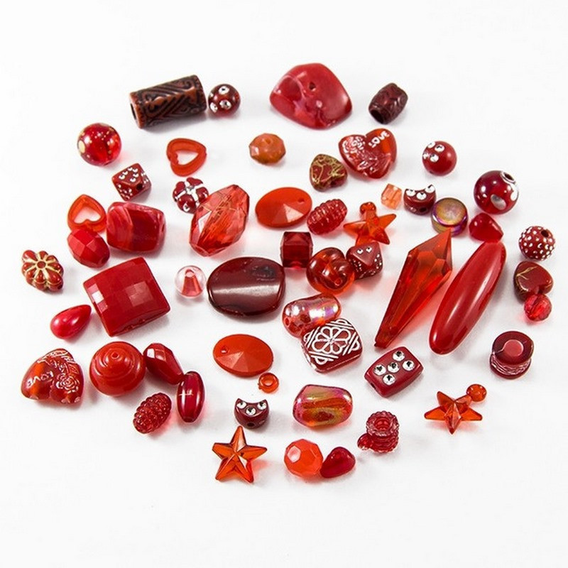 Декоративні намистинки для творчості Бомбей Dom Busin УТ100014229 в упаковці 86 шт Вінниця - фото 2